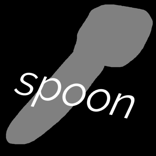 its a spoon, yeah